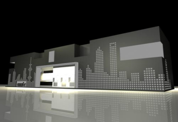 展覽會上展示更多的突出產(chǎn)品，簡而不遜的深圳展覽設(shè)計
